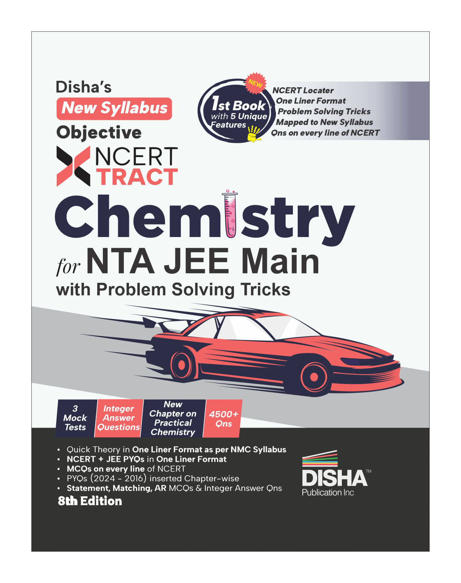 Disha's New Syllabus Objective NCERT Xtract Chemistry for NTA JEE Main 7th Edition | Useful for BITSAT, VITEEE & Advanced | One Liner Theory, MCQs/ NV Disha's New Syllabus Objective NCERT Xtract Chemistry for NTA JEE Main 7th Edition | Useful for BITSAT, VITEEE & Advanced | One Liner Theory, MCQs/ NV
