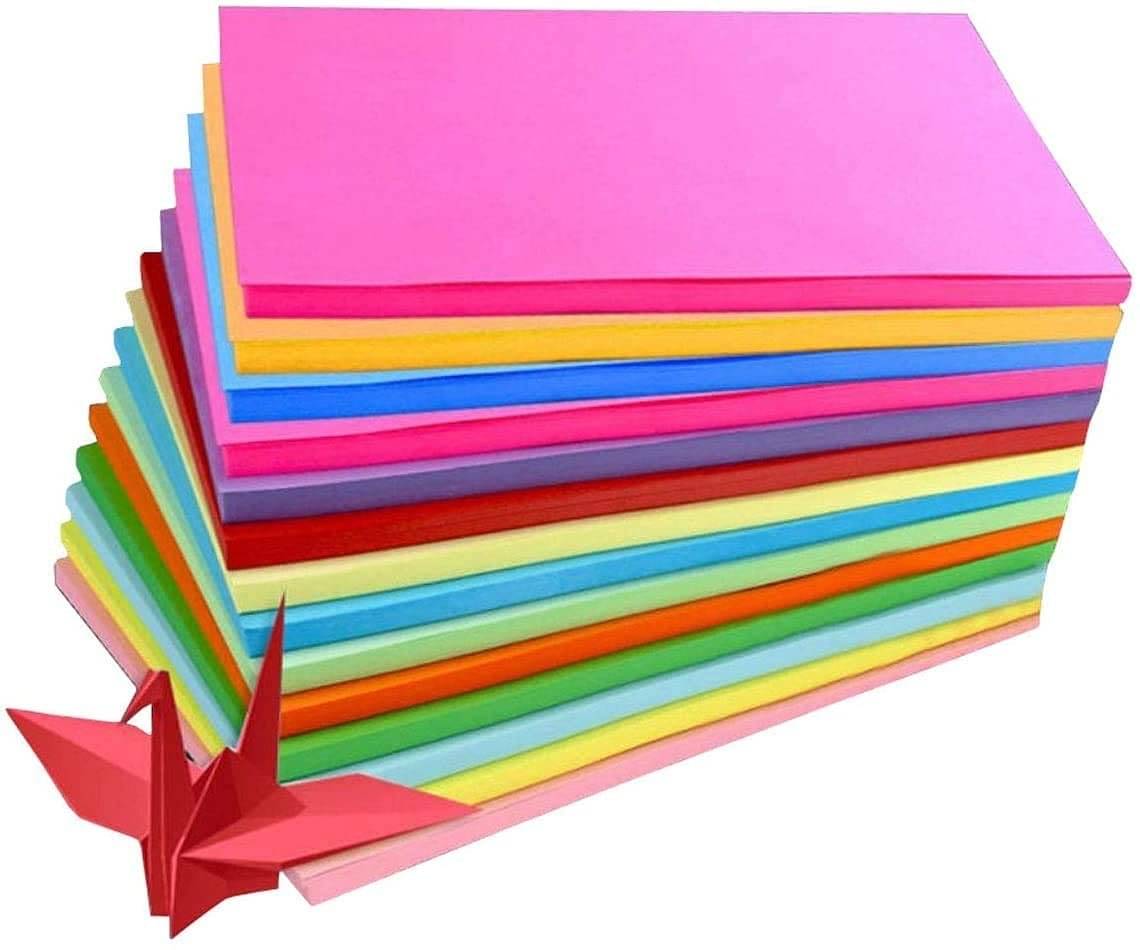     			Eclet A4 50 Coloured Sheets (5 Sheets each 10 color) Copy Printing/Art and Craft Paper Double Sided ColouredOffice Stationery Children's Day Gift, Birthday Gift, Party Favors,christmas decor etc.131