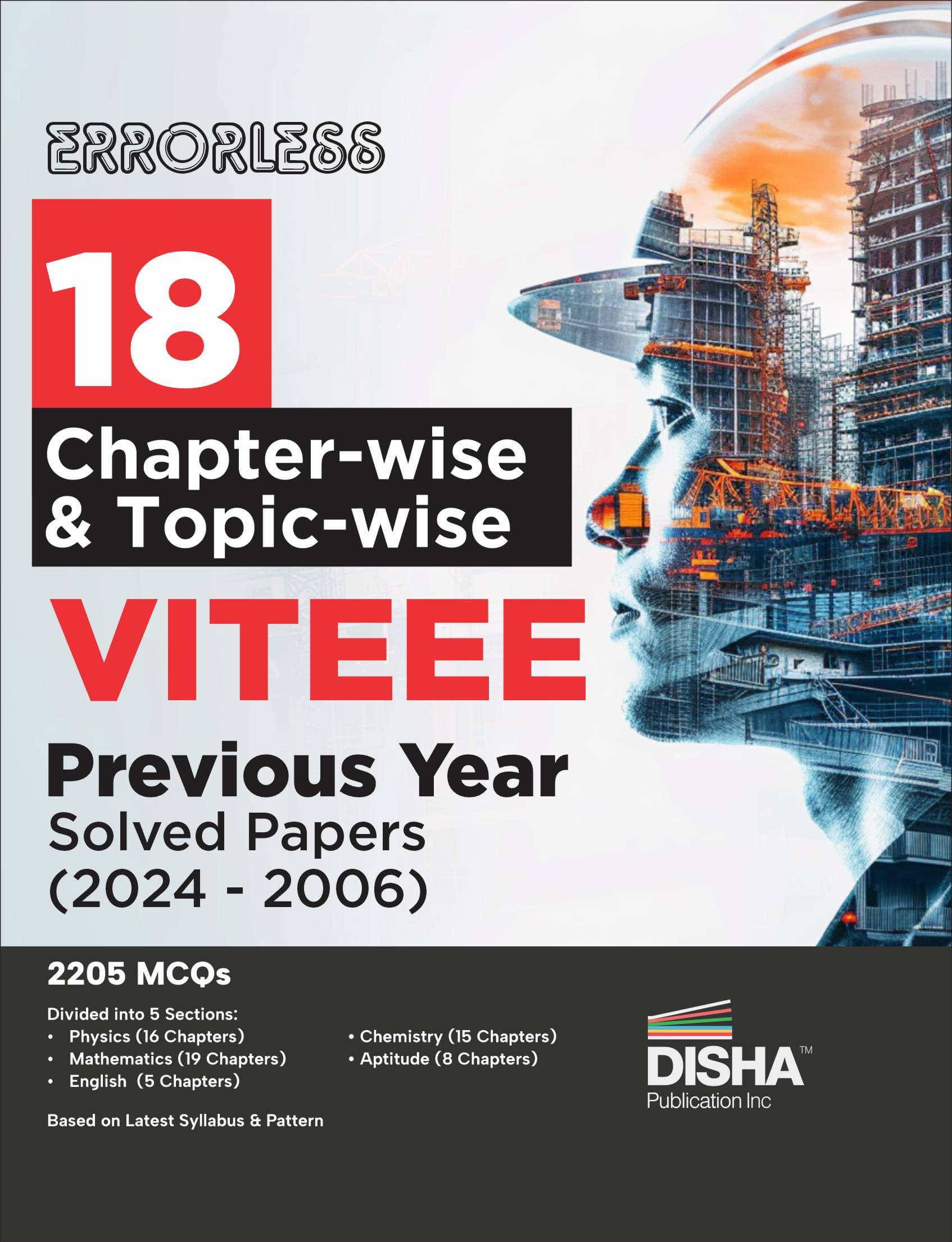 Errorless 18 Chapter-wise & Topic-wise VITEEE Previous Year Solved Papers (2024 - 2006) | Physics, Chemistry, Mathematics, & Quantitative Aptitude 330 Errorless 18 Chapter-wise & Topic-wise VITEEE Previous Year Solved Papers (2024 - 2006) | Physics, Chemistry, Mathematics, & Quantitative Aptitude 330
