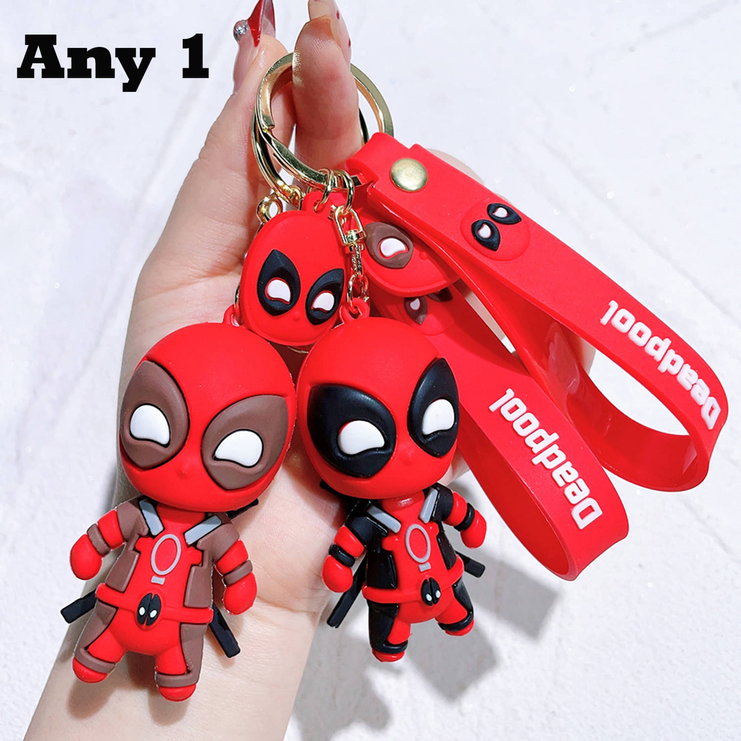     			Flenzy Multi Color Key Chain ( Pack of 1 )