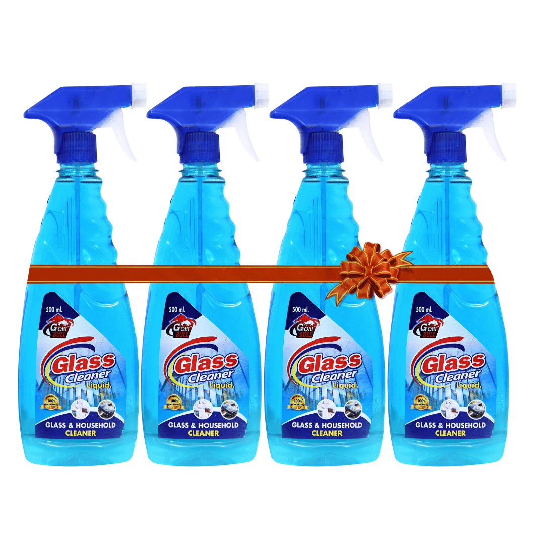 GORIBULL GORIBULL Glass Cleaner Liquid REGULAR 2 kg Pack of 4 GORIBULL GORIBULL Glass Cleaner Liquid REGULAR 2 kg Pack of 4