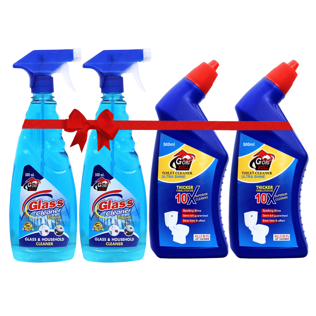     			GORIBULL GORIBULL Glass Cleaner Liquid REGULAR 2 kg Pack of 4