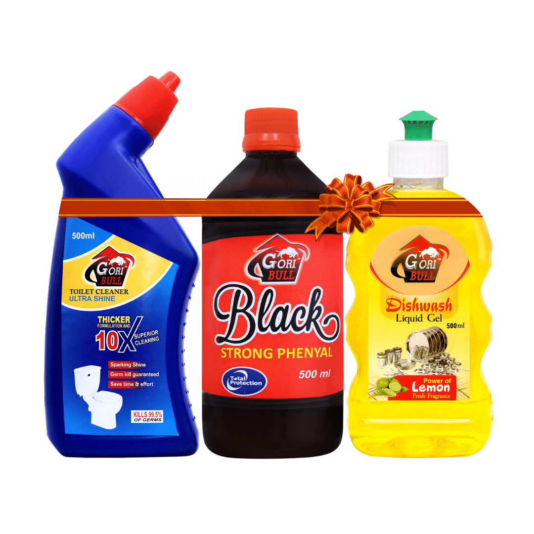 GORIBULL GORIBULL Toilet Cleaner Ready to Use Liquid 1500 Pack of 3 GORIBULL GORIBULL Toilet Cleaner Ready to Use Liquid 1500 Pack of 3