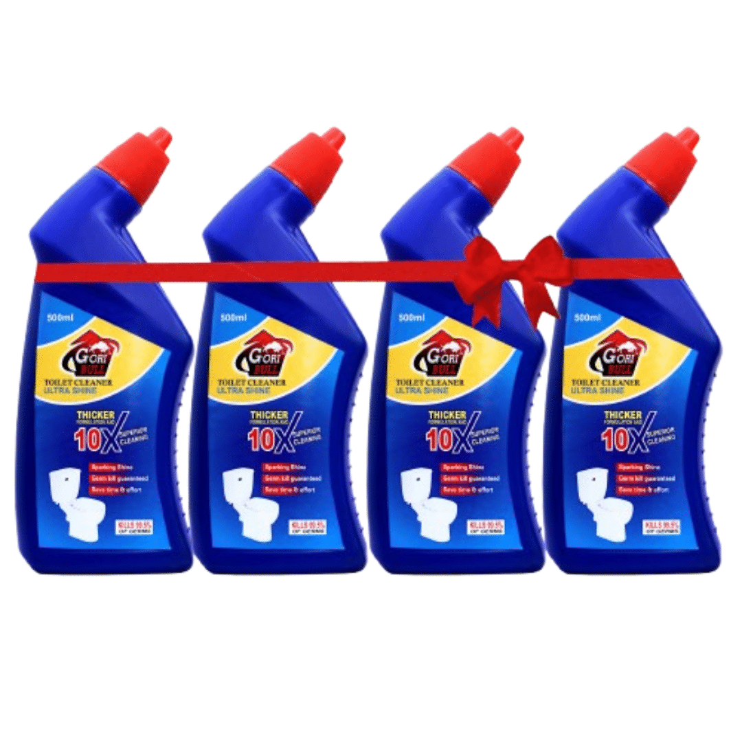     			GORIBULL GORIBULL Toilet Cleaner Ready to Use Liquid REGULAR 2 Pack of 4