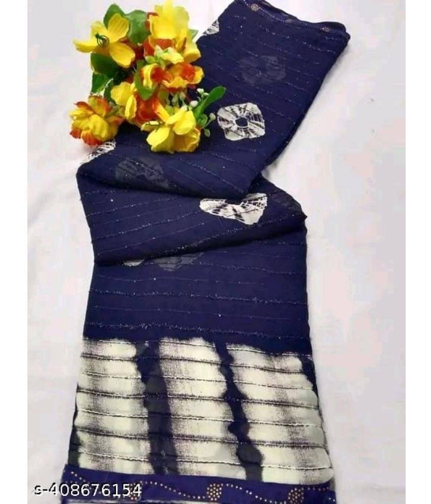 Gullak Georgette Printed Saree With Unstitched Blouse Piece ( Yellow ) Gullak Georgette Printed Saree With Unstitched Blouse Piece ( Yellow )