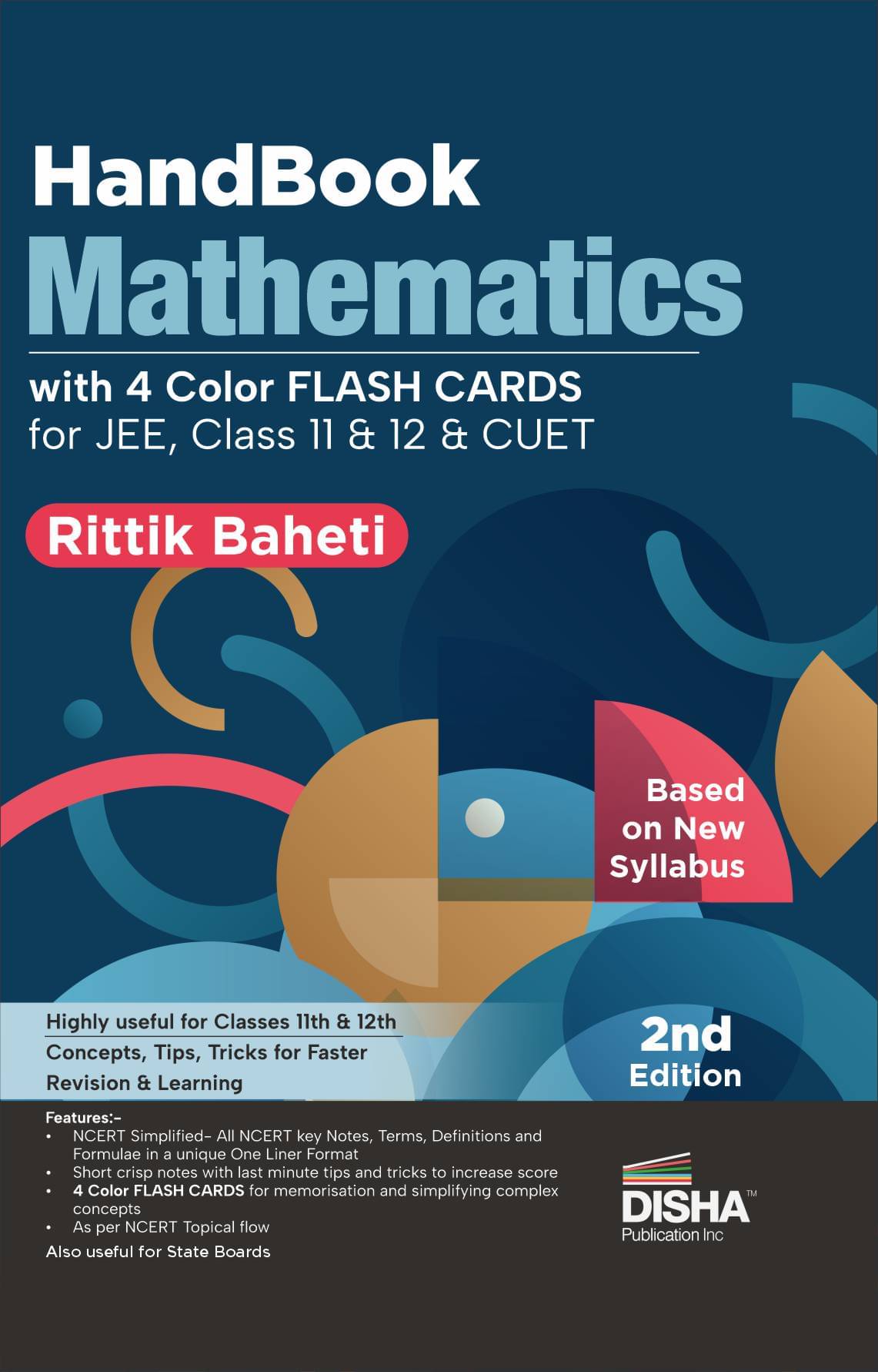 HandBook of Mathematics with Flash Cards for JEE, CBSE Class 11 & 12 & CUET 2nd Edition | Complete NCERT in One Liner Format | Engineering, CBSE XI & HandBook of Mathematics with Flash Cards for JEE, CBSE Class 11 & 12 & CUET 2nd Edition | Complete NCERT in One Liner Format | Engineering, CBSE XI &