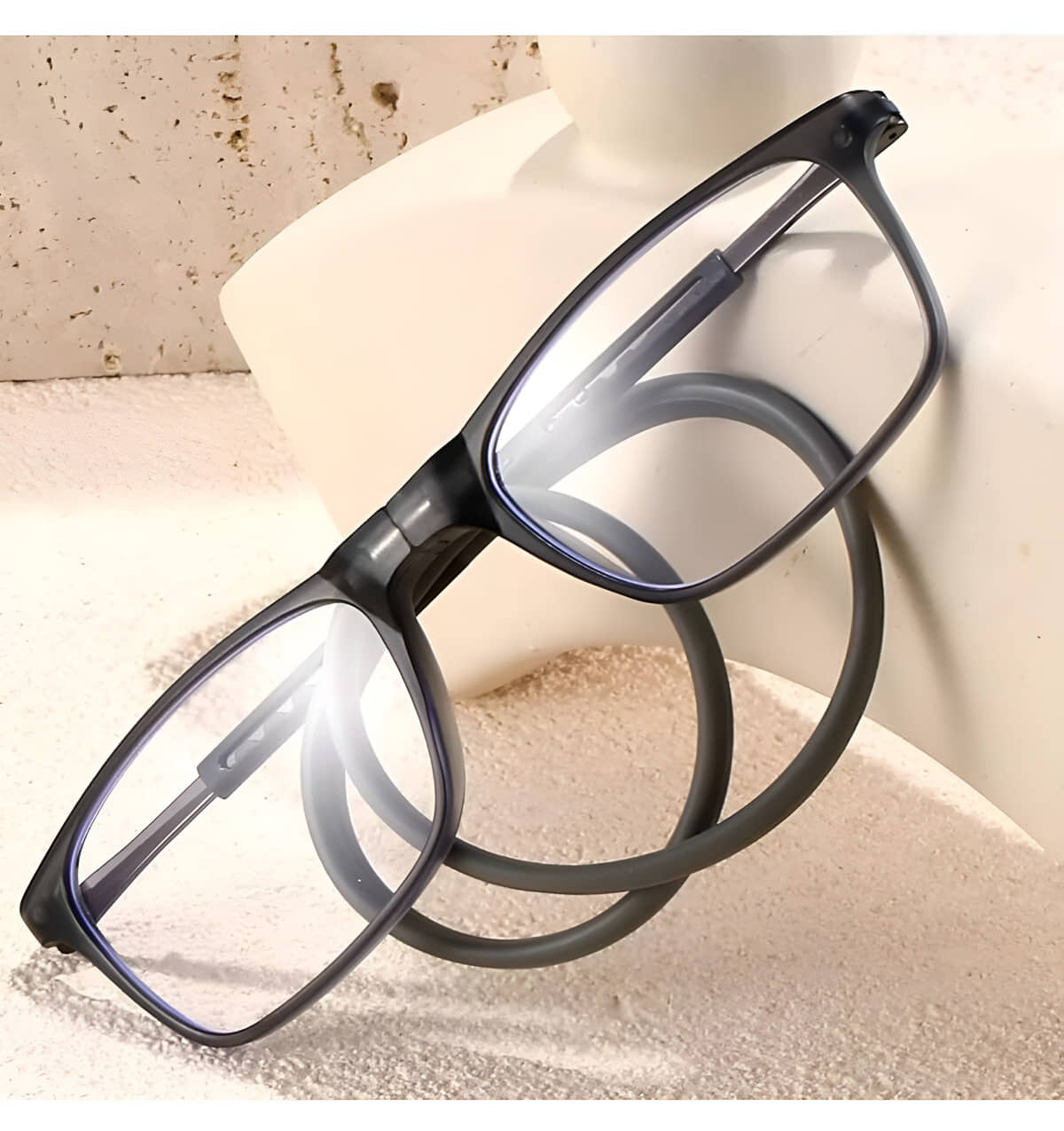 Hexxa Rectangle Full Rim Reading Glasses
