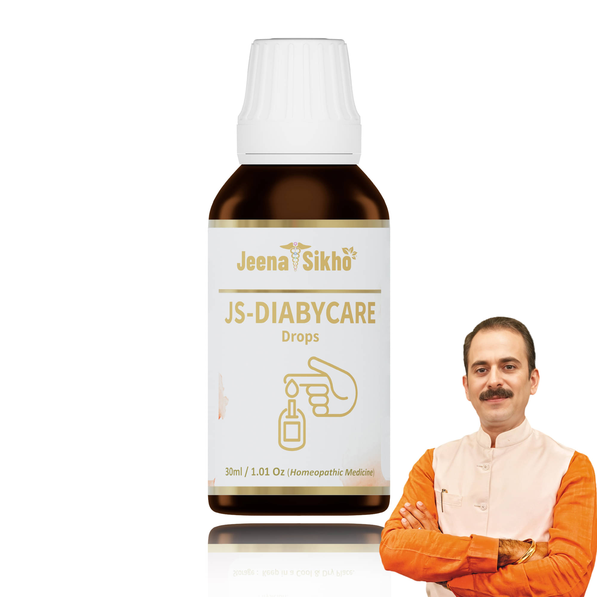     			Jeena Sikho JS-Diabycare Drop | Controls Sugar Levels & Increases Body Energy, 30ml