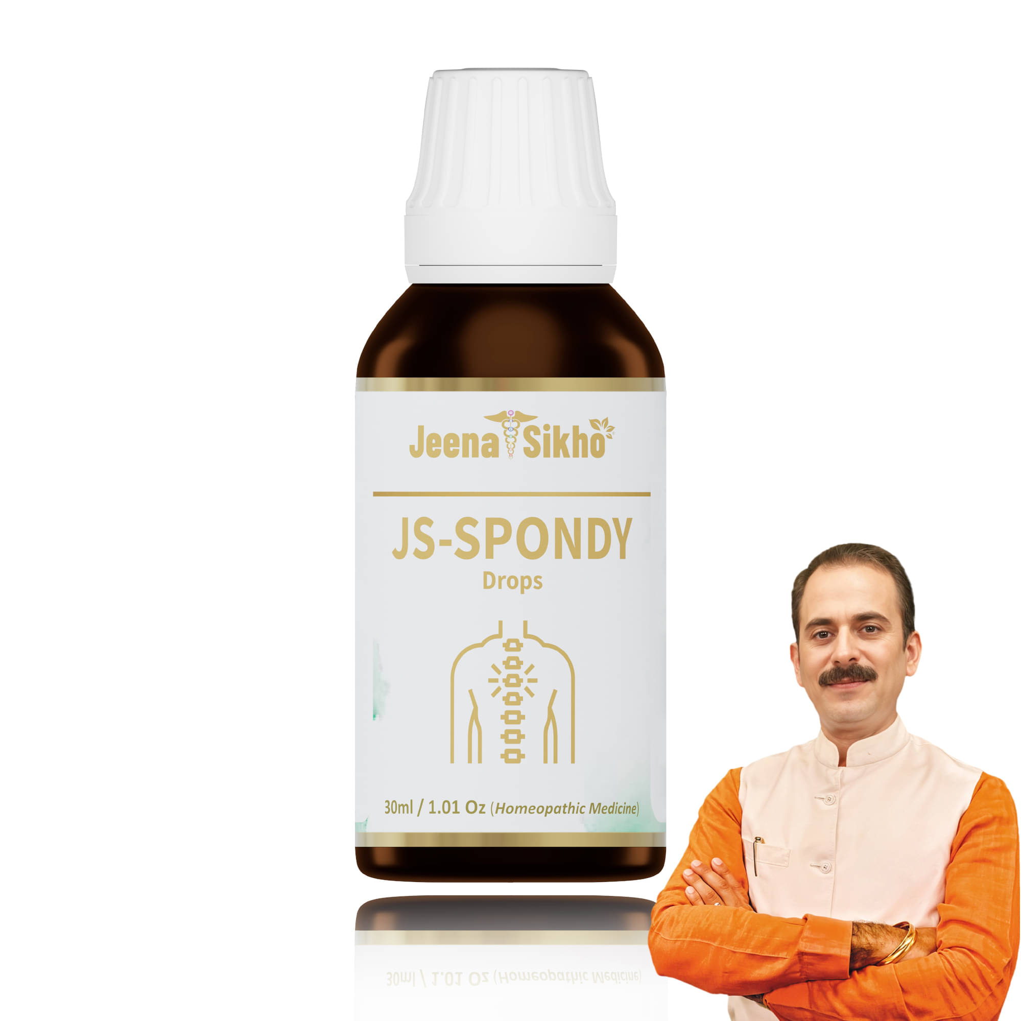     			Jeena Sikho JS-Spondy Drop | Effective For Cervical Care, 30ml