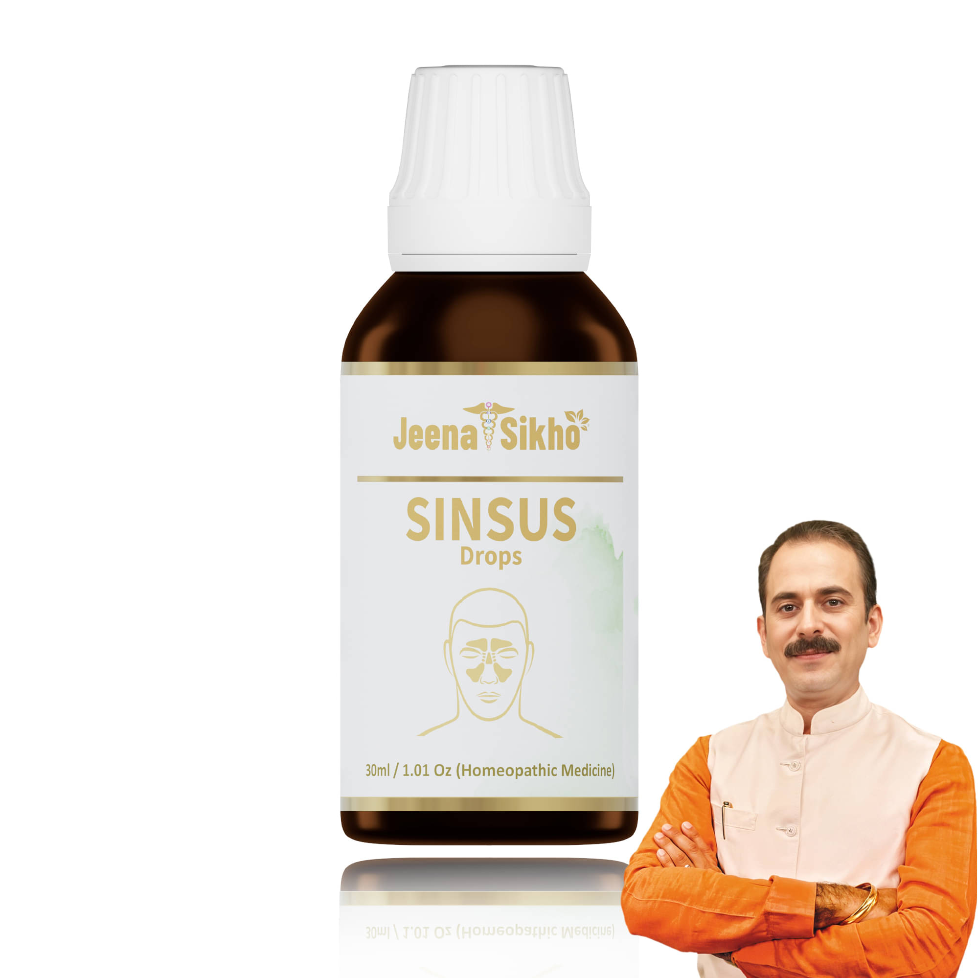 Jeena Sikho Sinsus Drop | Sinus Drop For Nasal Wellbeing, 30ml Jeena Sikho Sinsus Drop | Sinus Drop For Nasal Wellbeing, 30ml