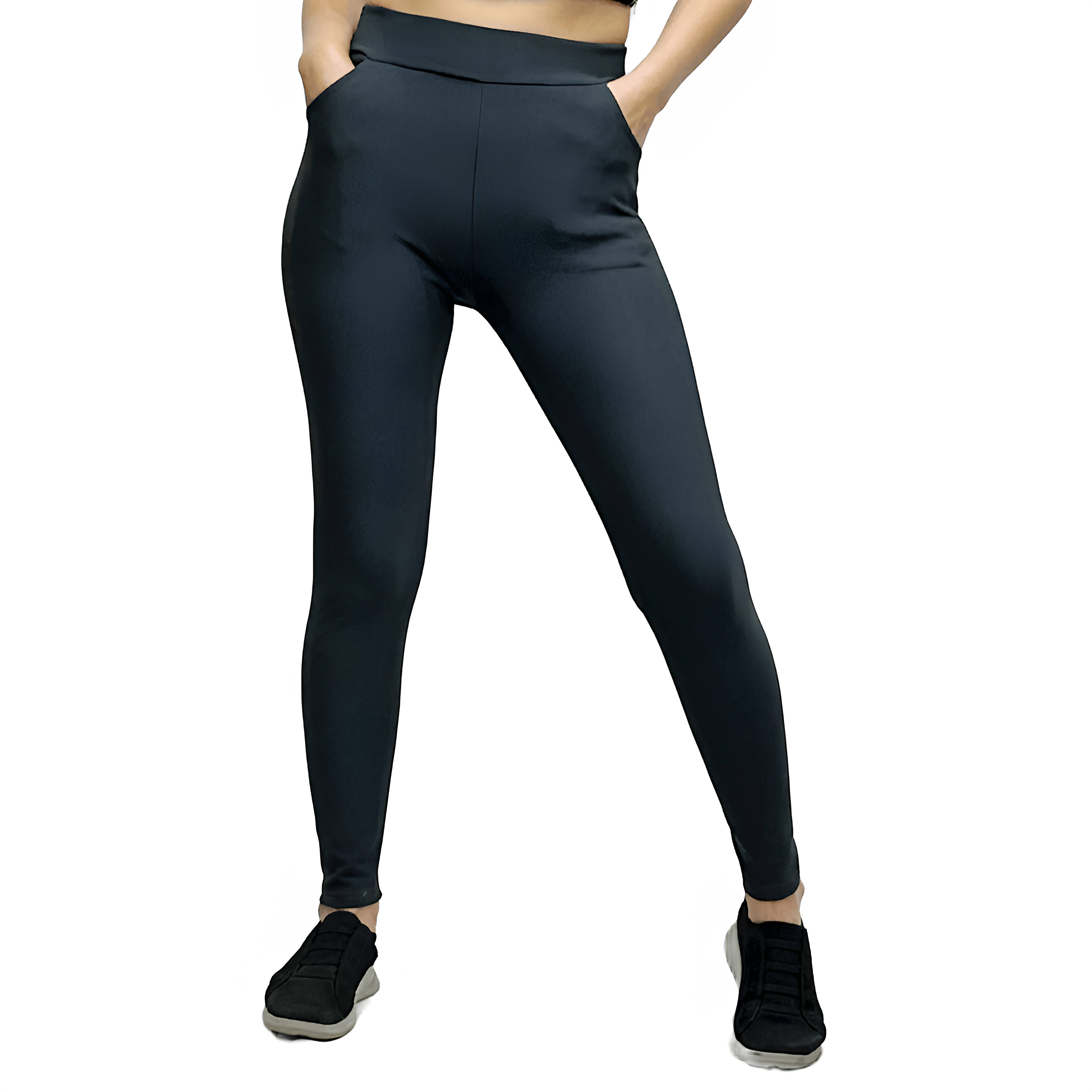     			MULTIWA Pack of 1 Cotton Blend Regular Women's Casual Pants ( Dark Grey )