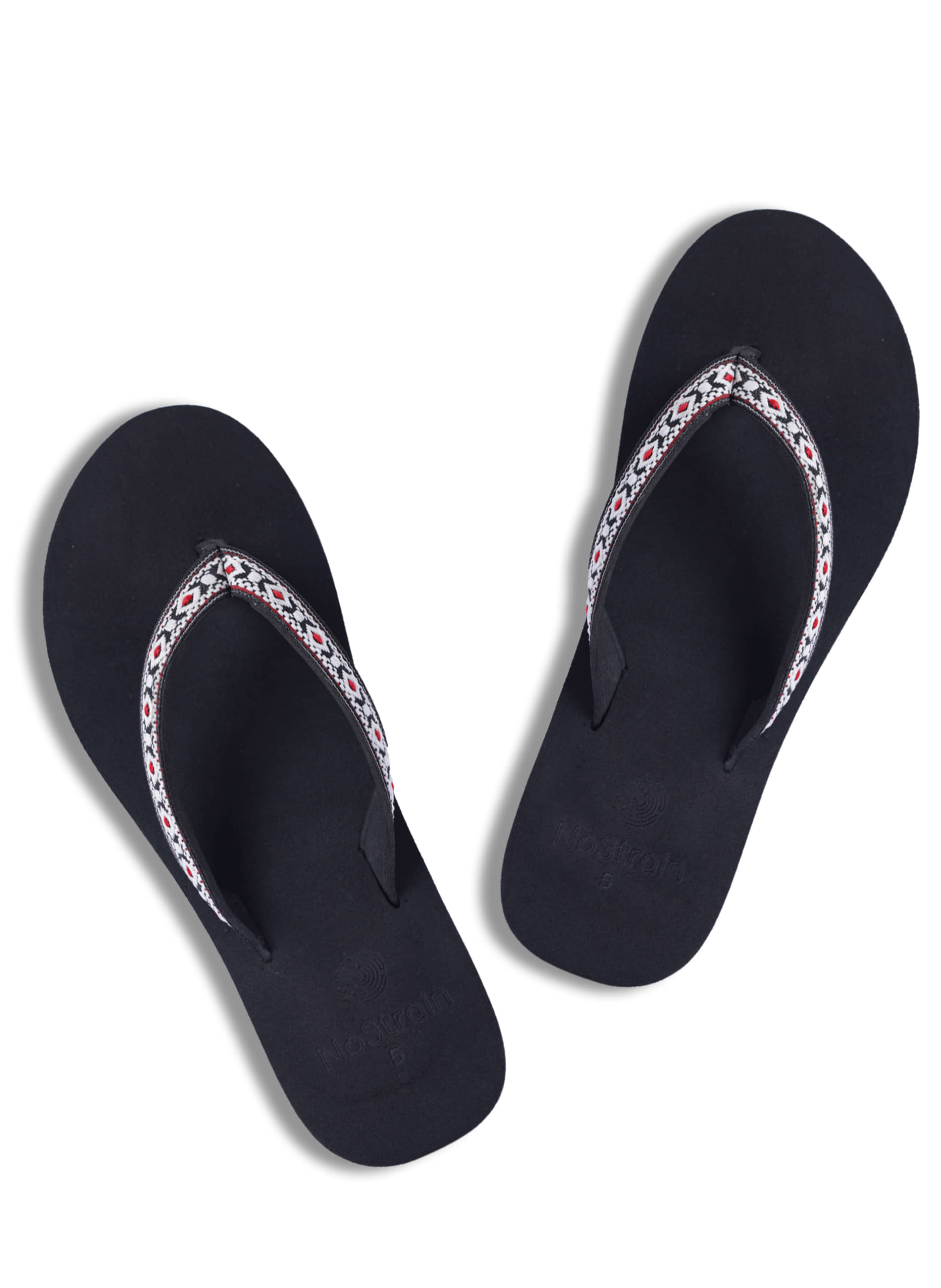 NoStrain Black Women's Daily Slipper