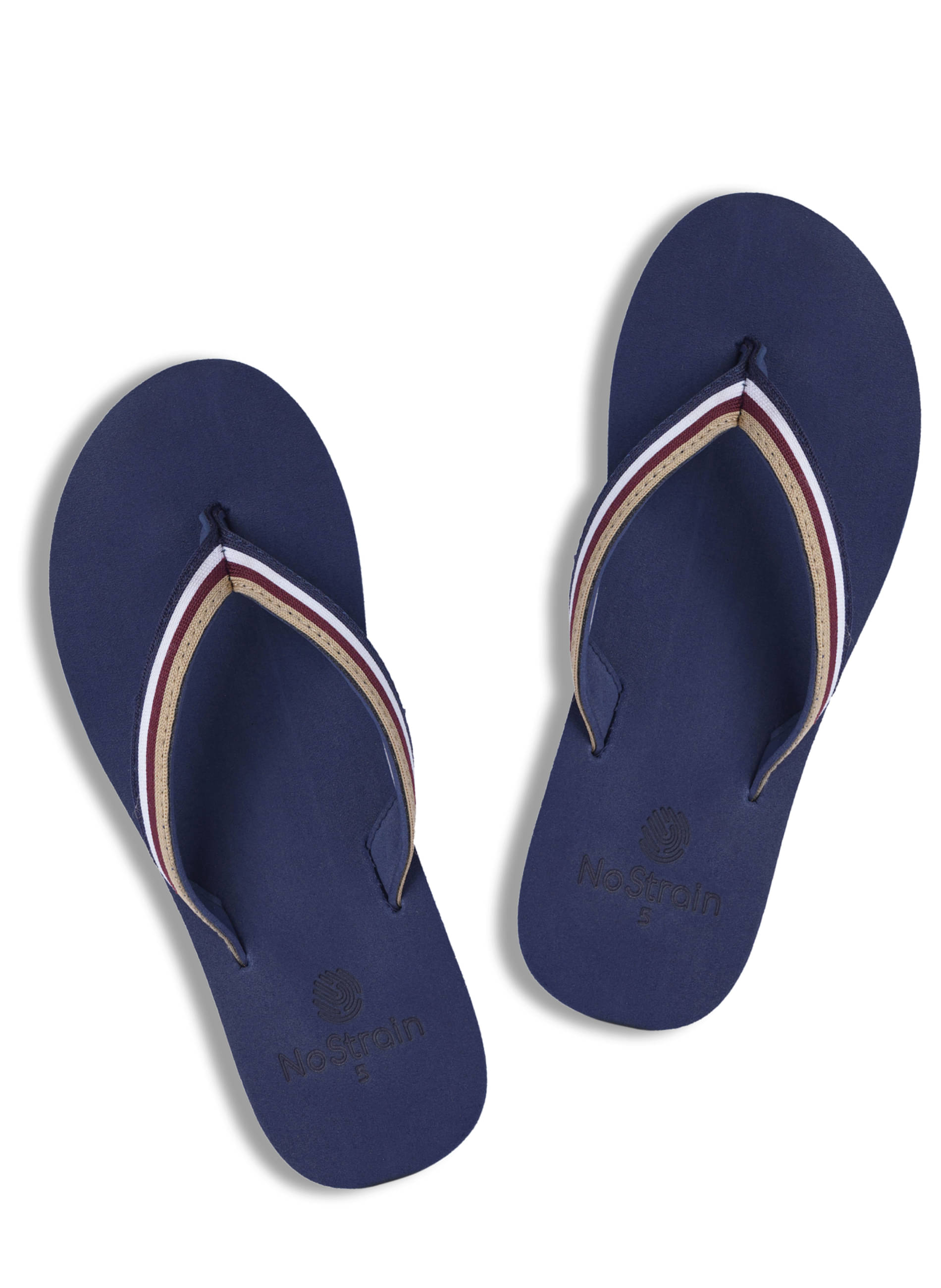     			NoStrain Navy Blue Women's Daily Slipper