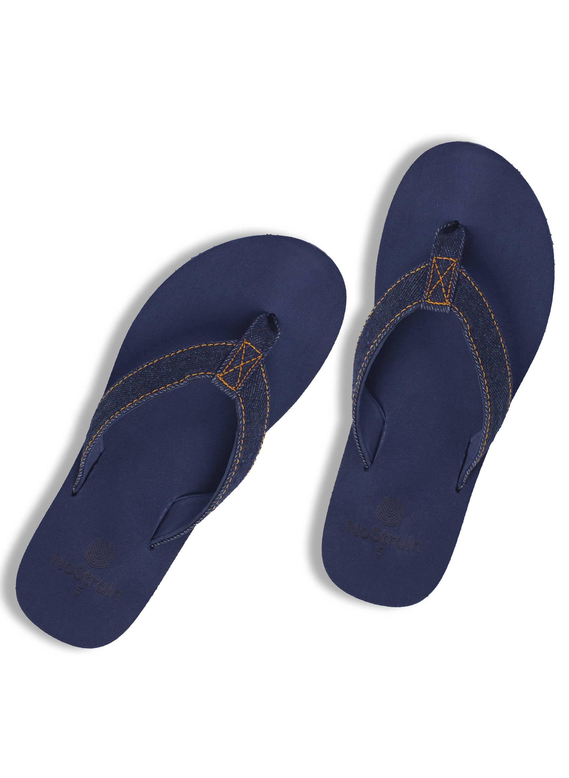     			NoStrain Navy Blue Women's Daily Slipper