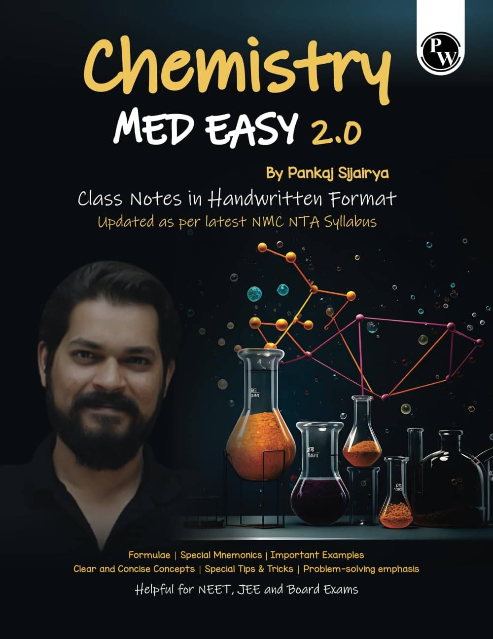 PW Chemistry Med Easy | Notes, Formulas, Tips & Tricks for NEET/JEE & Board Exams | Pankaj Sir Chemistry Handwritten Notes Paperback PW Chemistry Med Easy | Notes, Formulas, Tips & Tricks for NEET/JEE & Board Exams | Pankaj Sir Chemistry Handwritten Notes Paperback