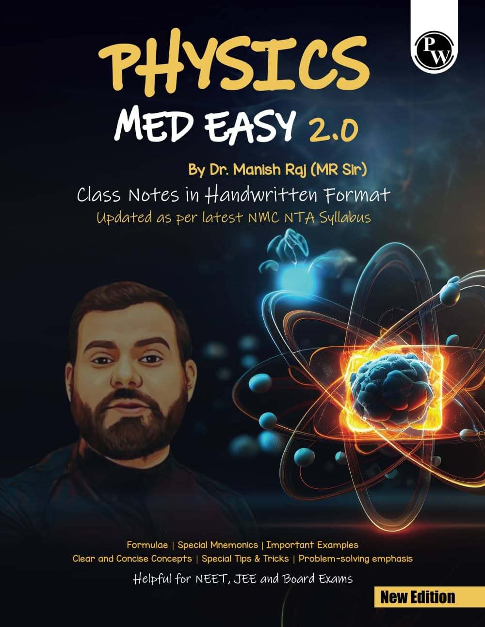     			PW Physics Med Easy 2.0 Notes | Notes, Formulas, Mnemonics, Tips & Tricks for NEET/JEE & Board Exams | Dr. Manish Raj (MR Sir) Physics