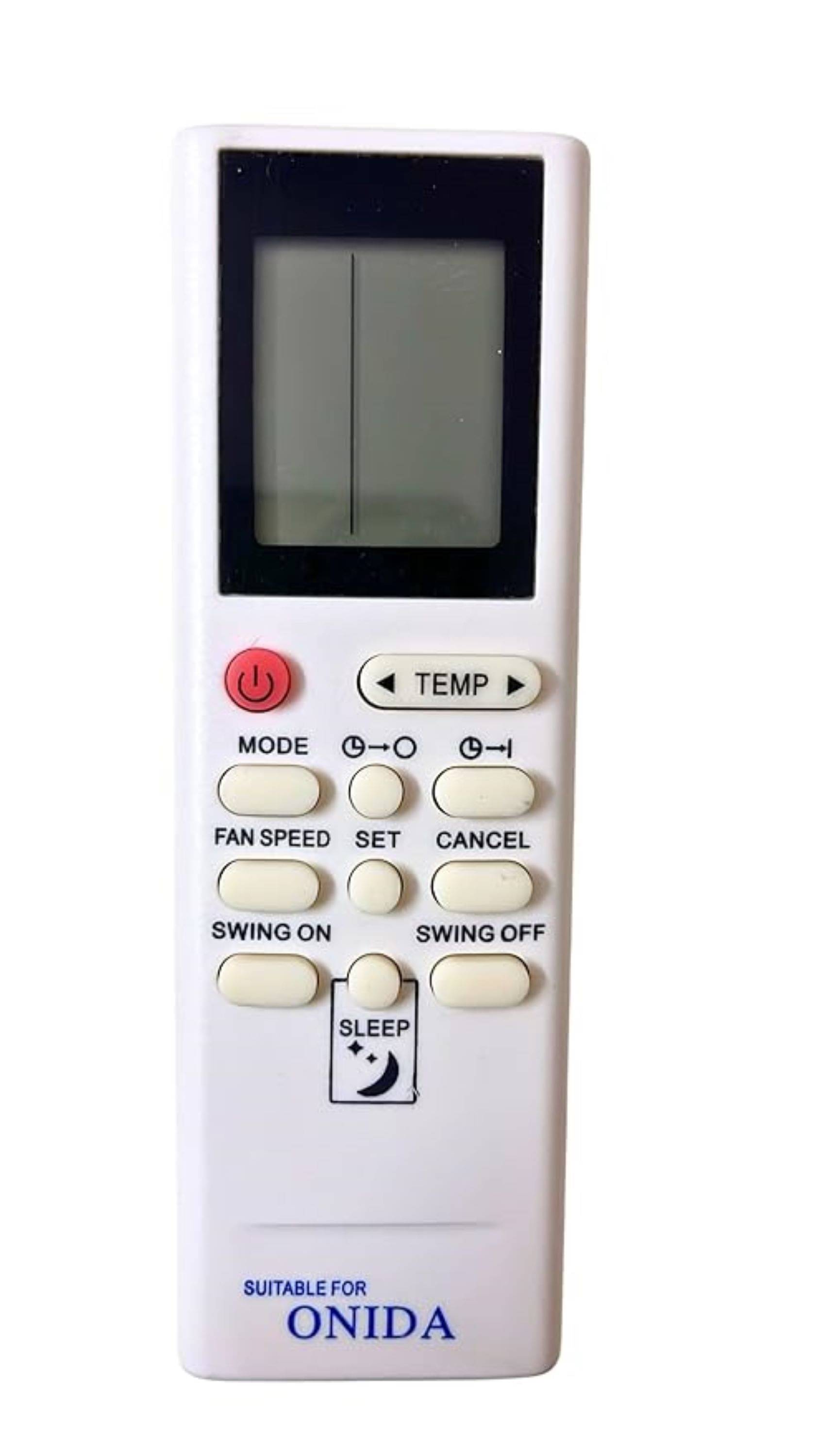 SHYAM BABA ENTERPRISES Onida AC-85 AC Remote Compatible with Remote Compatible with Onida AC-85 SHYAM BABA ENTERPRISES Onida AC-85 AC Remote Compatible with Remote Compatible with Onida AC-85