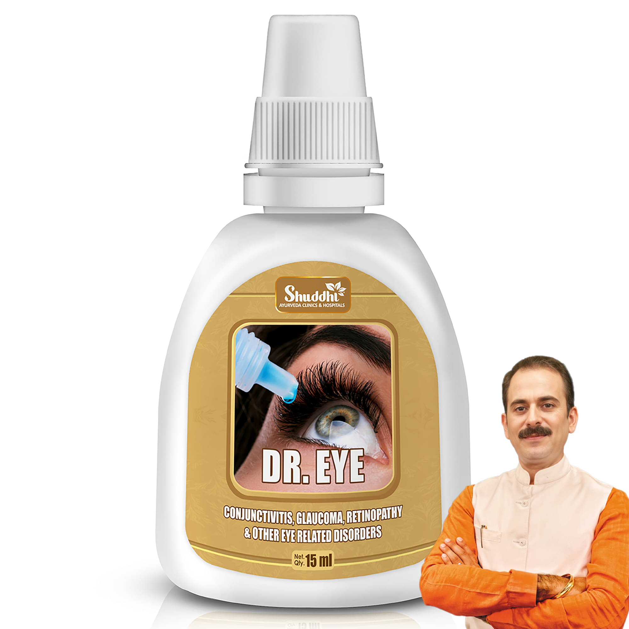 Shuddhi Dr. Eye Drops for Tired and Dry Eye, 15 ml Shuddhi Dr. Eye Drops for Tired and Dry Eye, 15 ml