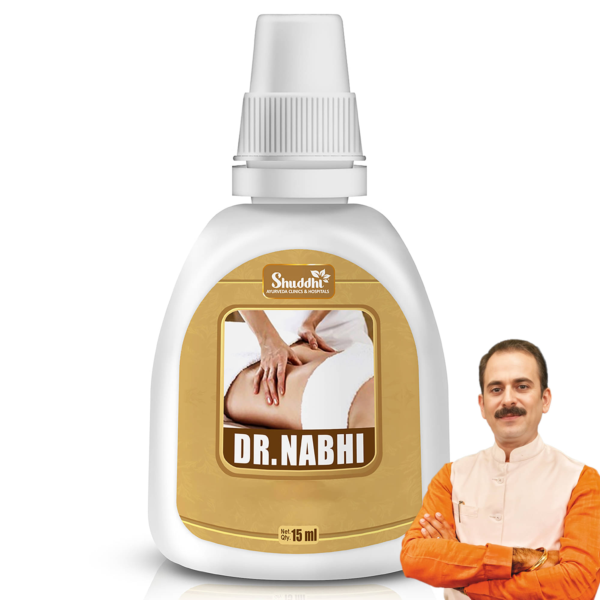     			Shuddhi Dr. Nabhi/Navel Oil Supports Healthy Digestion And Metabolism, 15ml