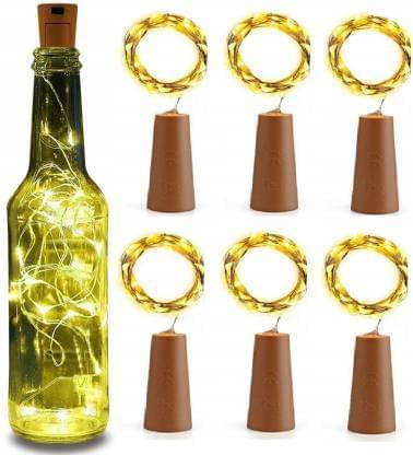     			Spark World Gold 2Mtr Cork light ( Pack of 6 )