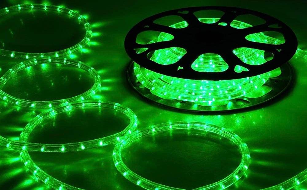    			Spark World Green 3M LED Rope Light ( Pack of 1 )