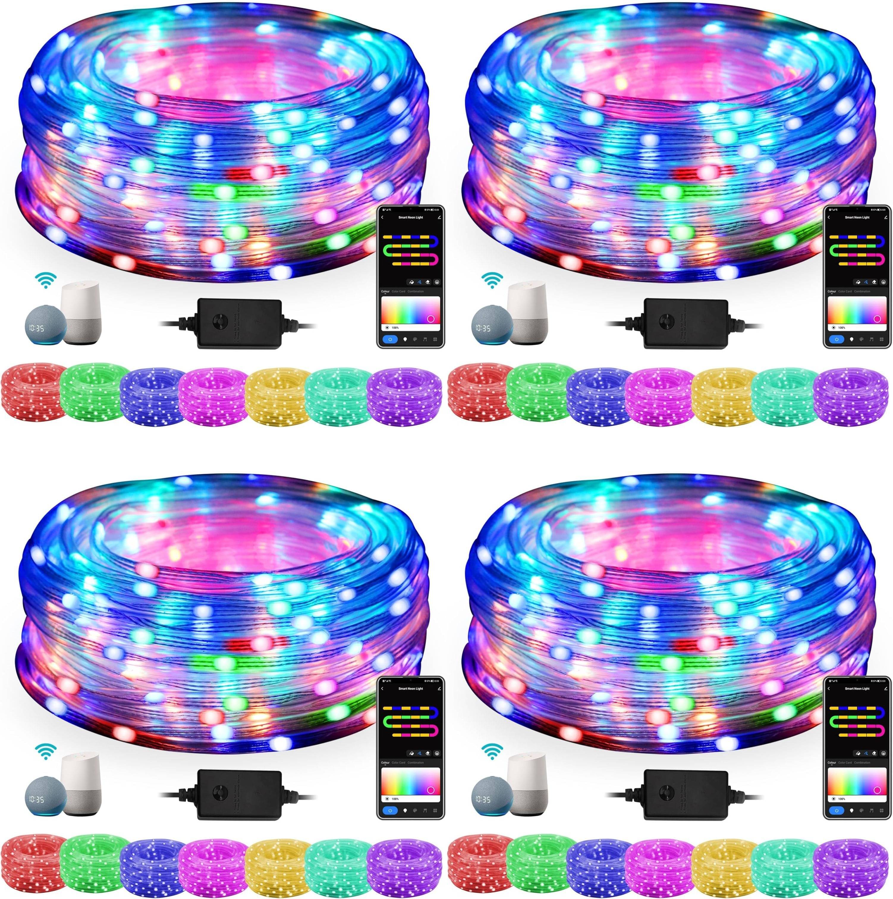     			Spark World Multicolor 10 Mtr String Light ( Pack of 4 )