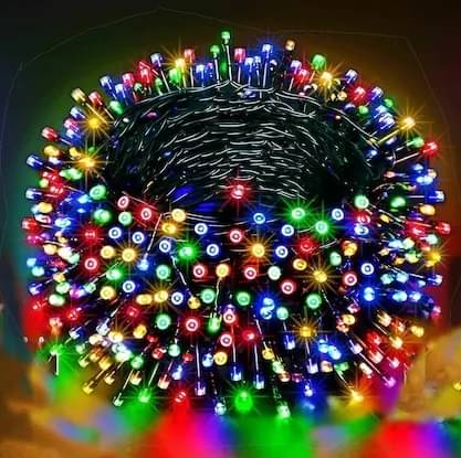     			Spark World Multicolor 15M String Light ( Pack of 4 )