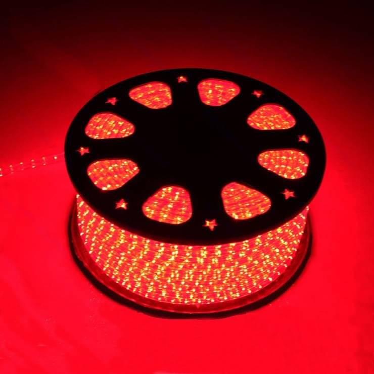     			Spark World Red 10 Mtr LED Rope Light ( Pack of 1 )