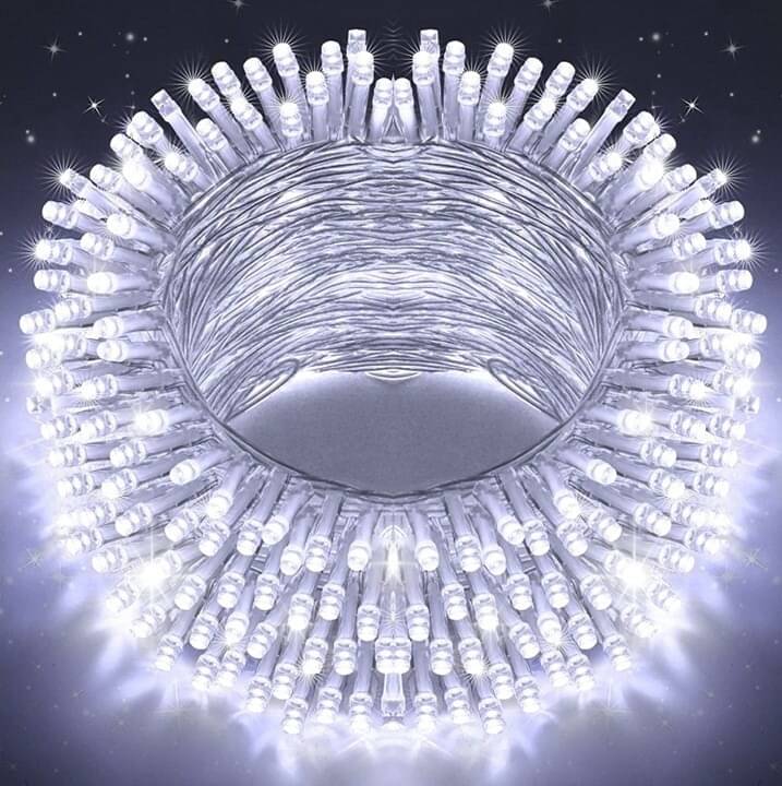     			Spark World White 15M String Light ( Pack of 1 )