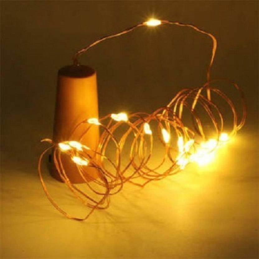     			Spark World White 2Mtr Cork light ( Pack of 25 )