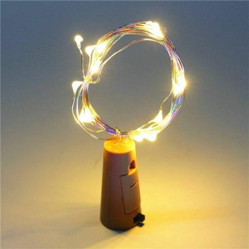     			Spark World White 3M Cork light ( Pack of 12 )