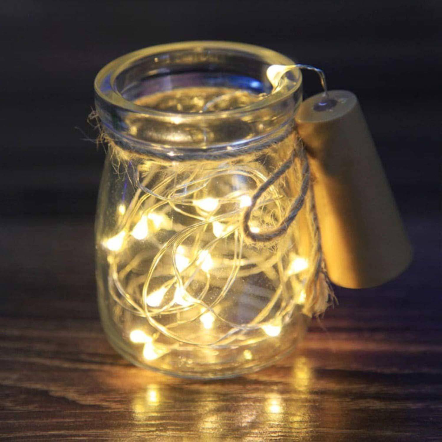     			Spark World Yellow 2Mtr Cork light ( Pack of 2 )
