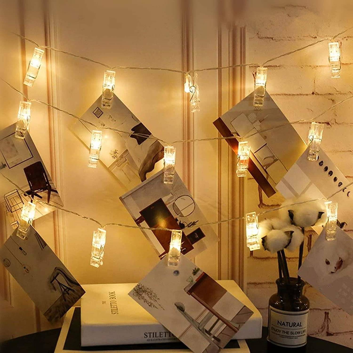     			Spark World Yellow 2Mtr String Light ( Pack of 1 )