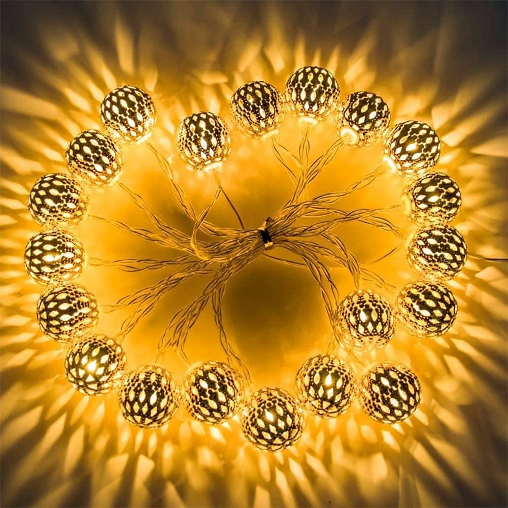    			Spark World Yellow 2Mtr String Light ( Pack of 1 )