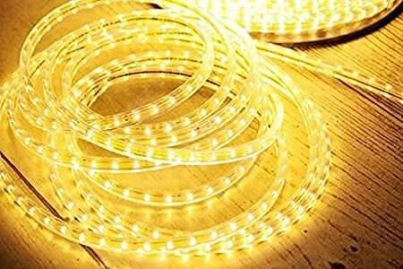     			Spark World Yellow 5M LED Rope Light ( Pack of 1 )