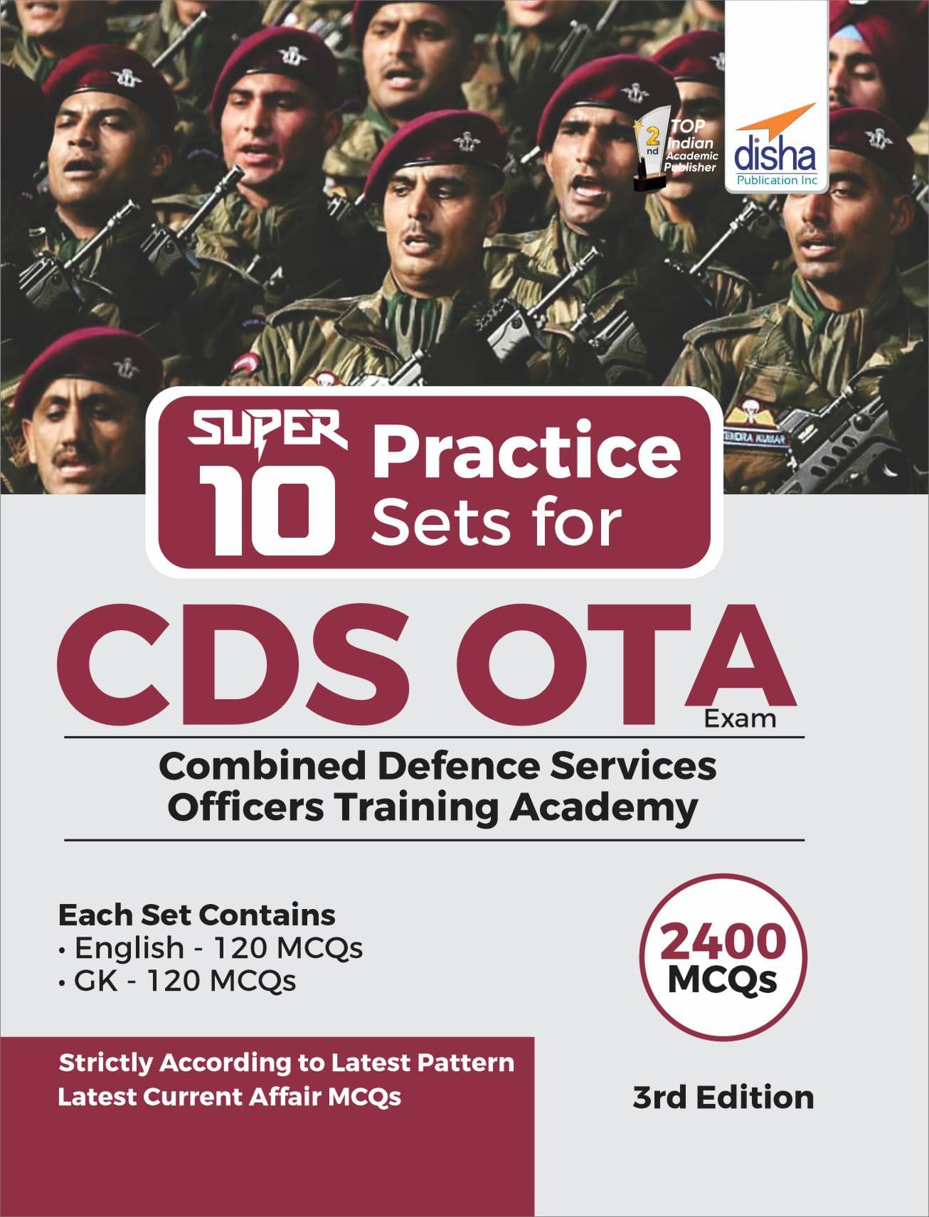     			Super 10 Practice Sets for CDS OTA Exam 2nd Edition - Combined Defence Services Afficers Training Academy