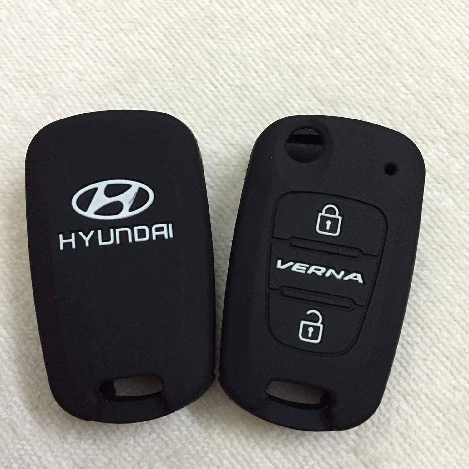 Valdez Silicon Car Key Cover For Hyundai Verna Fluidic Valdez Silicon Car Key Cover For Hyundai Verna Fluidic