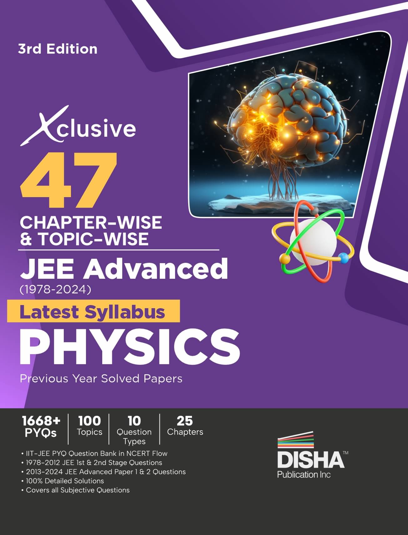 Xclusive 47 Chapter-wise & Topic-wise JEE Advanced (1978 - 2024) New Syllabus PHYSICS Previous Year Solved Papers 3rd Edition | IIT-JEE PYQ Question B Xclusive 47 Chapter-wise & Topic-wise JEE Advanced (1978 - 2024) New Syllabus PHYSICS Previous Year Solved Papers 3rd Edition | IIT-JEE PYQ Question B