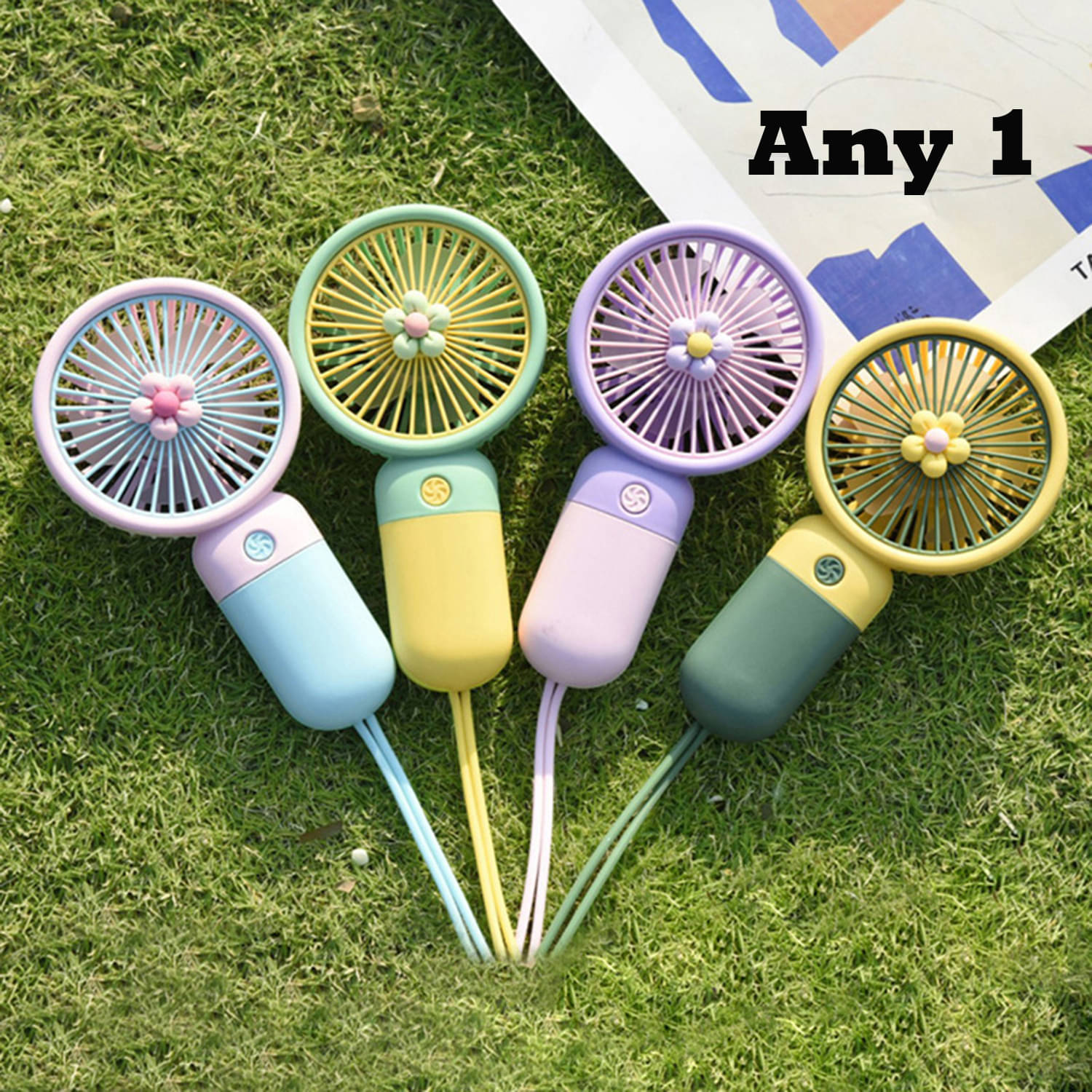 3MADS ANY1 Cute Summer Rechargeable Handheld and Desktop Mini USB Fan 3MADS ANY1 Cute Summer Rechargeable Handheld and Desktop Mini USB Fan