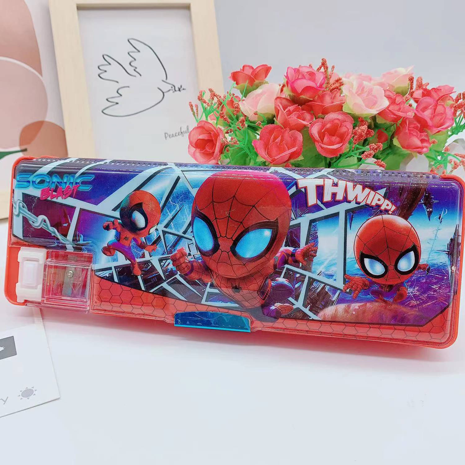 3Mads Spiderman theme Red Magnetic Geometry Box 3Mads Spiderman theme Red Magnetic Geometry Box