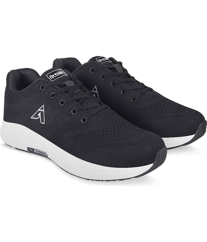 Action Black Men's Sports Running Shoes