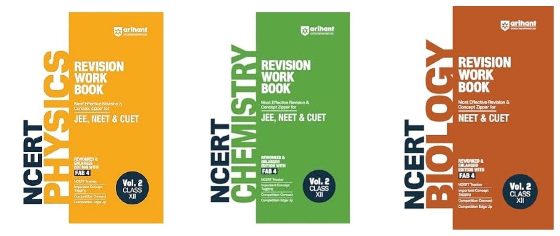 Arihant NCERT Revision Workbook For NEET | CUET | Physics, Chemistry & Biology Vol. 2 (2025 EXAM) Arihant NCERT Revision Workbook For NEET | CUET | Physics, Chemistry & Biology Vol. 2 (2025 EXAM)