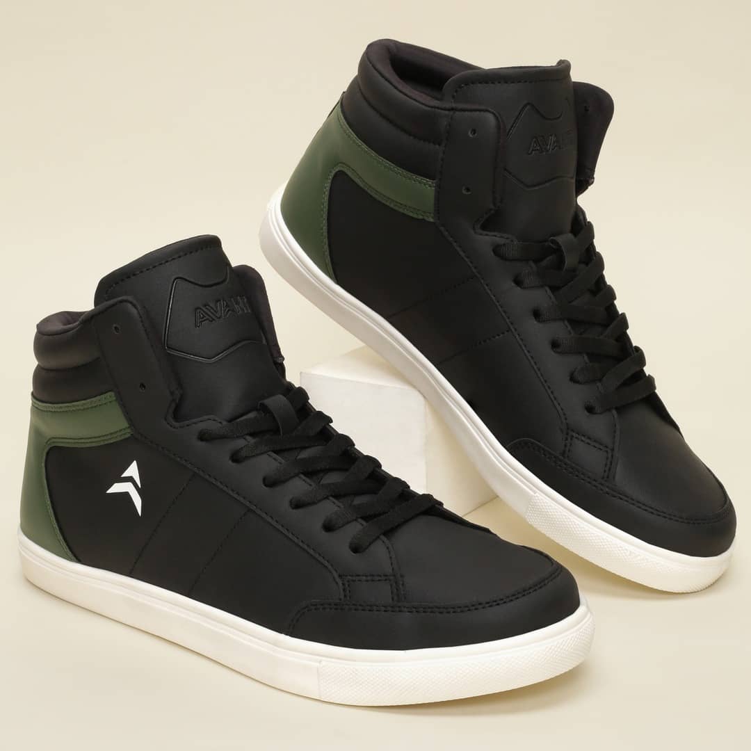 Avant Stride Black Men's Sneakers - Casual Shoes | Buy online on ZillyBuy