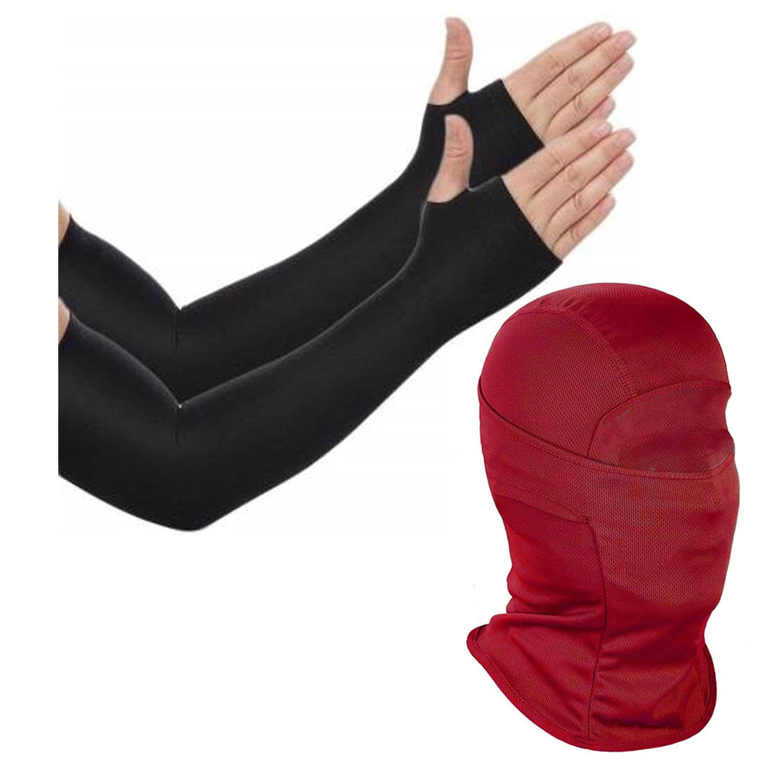 Ben Toi Black Solid Riding Sleeves ( Single Set ) Ben Toi Black Solid Riding Sleeves ( Single Set )