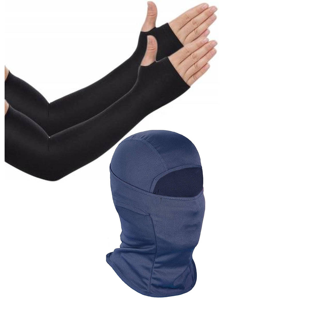 Ben Toi Black Solid Riding Sleeves ( Set of 2 ) Ben Toi Black Solid Riding Sleeves ( Set of 2 )