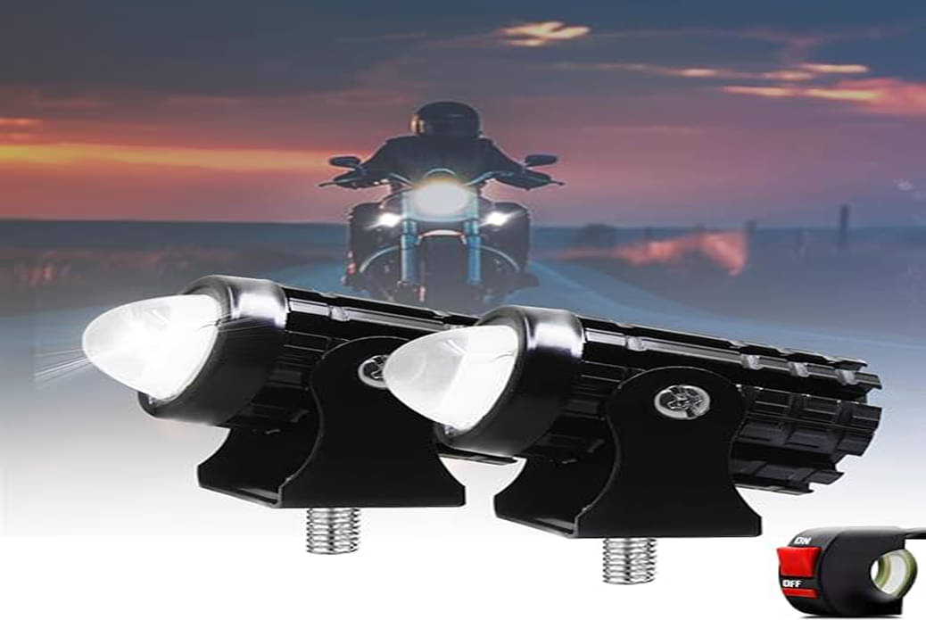 BuddyBuzz Fog Light For All Bike Make ( Pack of 2 ) BuddyBuzz Fog Light For All Bike Make ( Pack of 2 )