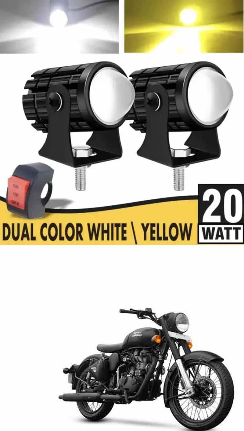 BuddyBuzz Fog Light For Royal Enfield ( Pack of 1 ) BuddyBuzz Fog Light For Royal Enfield ( Pack of 1 )