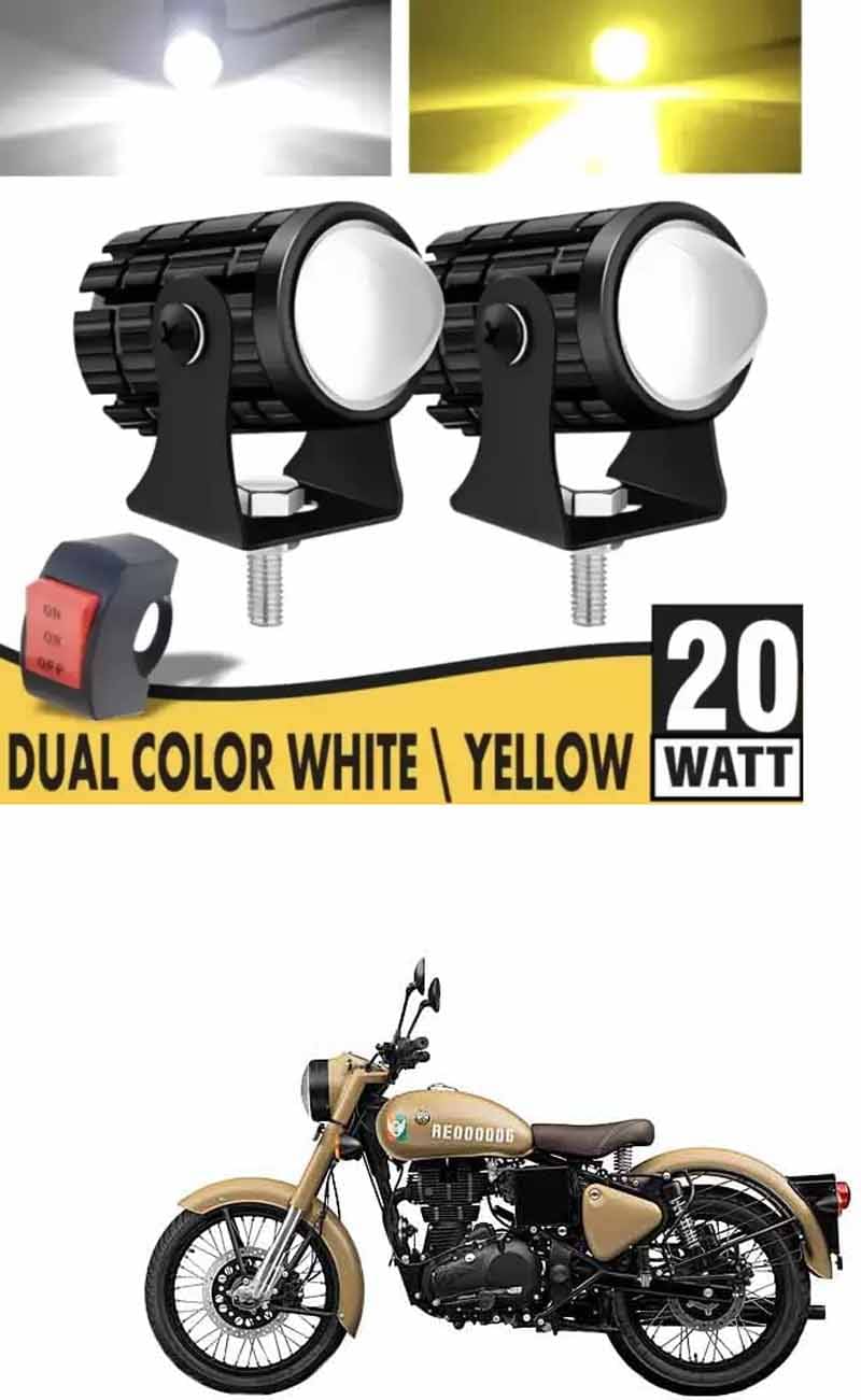 BuddyBuzz Fog Light For Royal Enfield ( Pack of 1 ) BuddyBuzz Fog Light For Royal Enfield ( Pack of 1 )