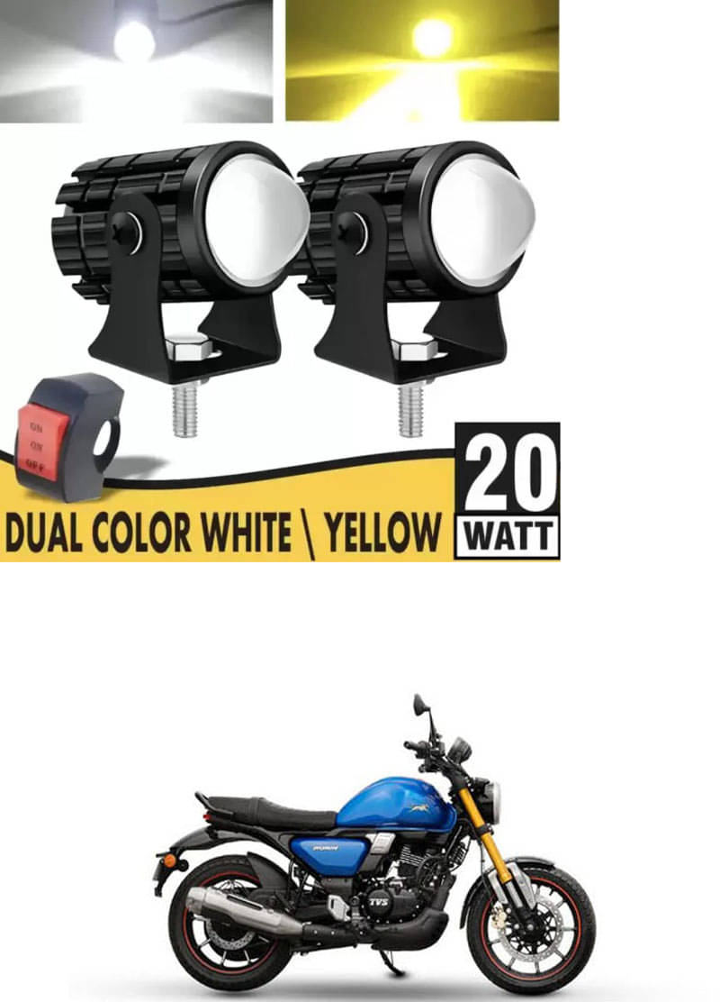     			BuddyBuzz Fog Light For TVS ( Pack of 1 )