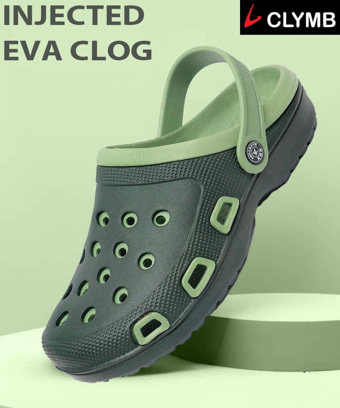 Clymb - Olive Men's Clogs